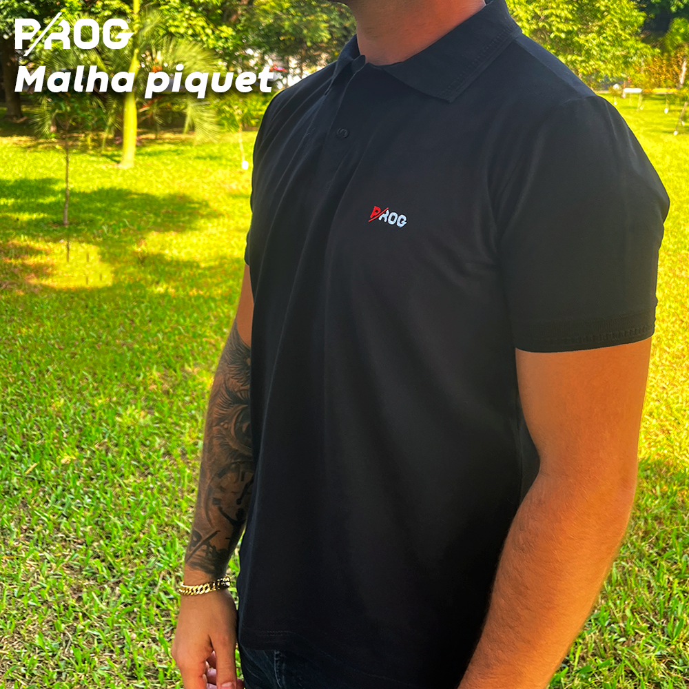 Camisa Polo com Detalhes